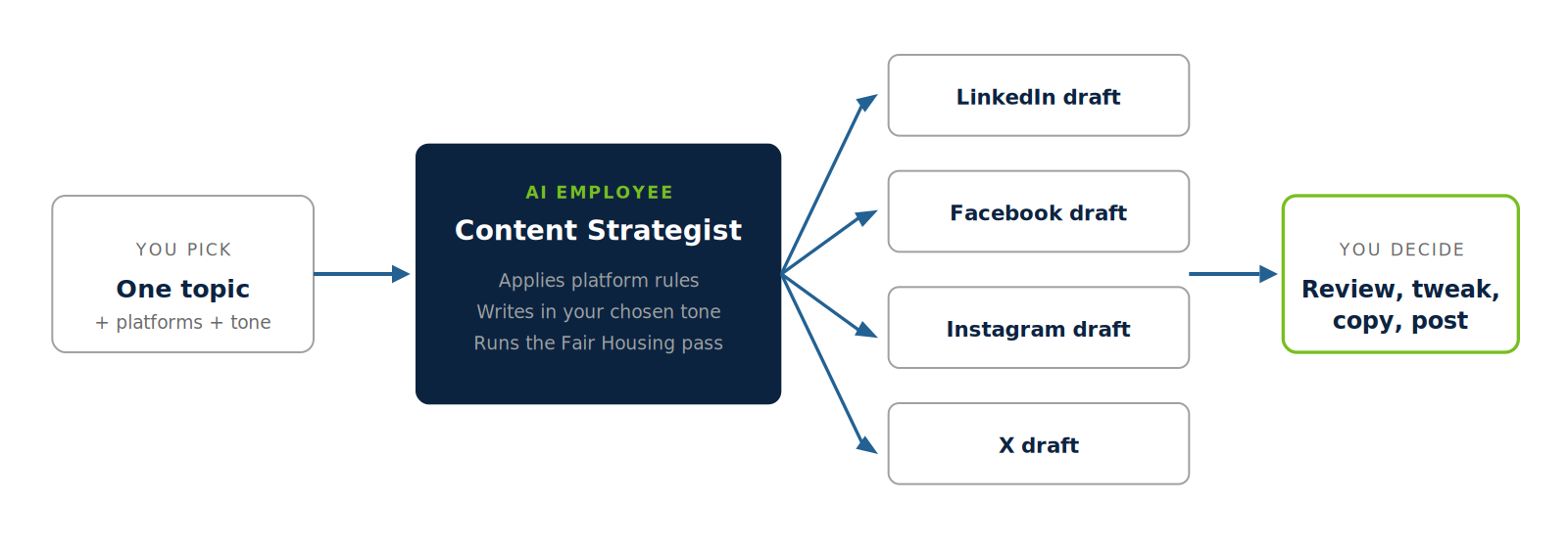 Content Strategist workflow