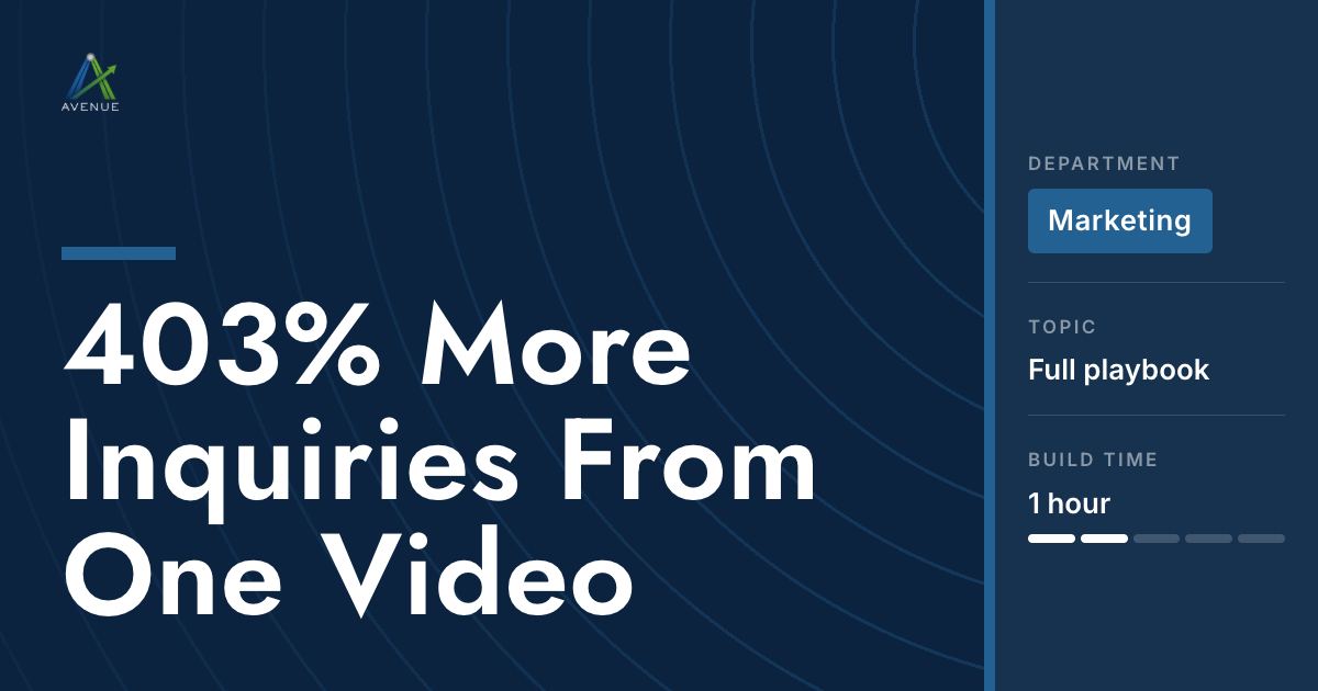 The Anatomy of an "Unfair Advantage" Local Market Video Report